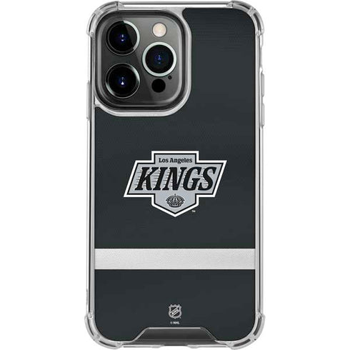 NHL Los Angeles Kings Jersey iPhone 15 Pro Clear Case